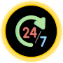 24/7 GullyBET casino icon