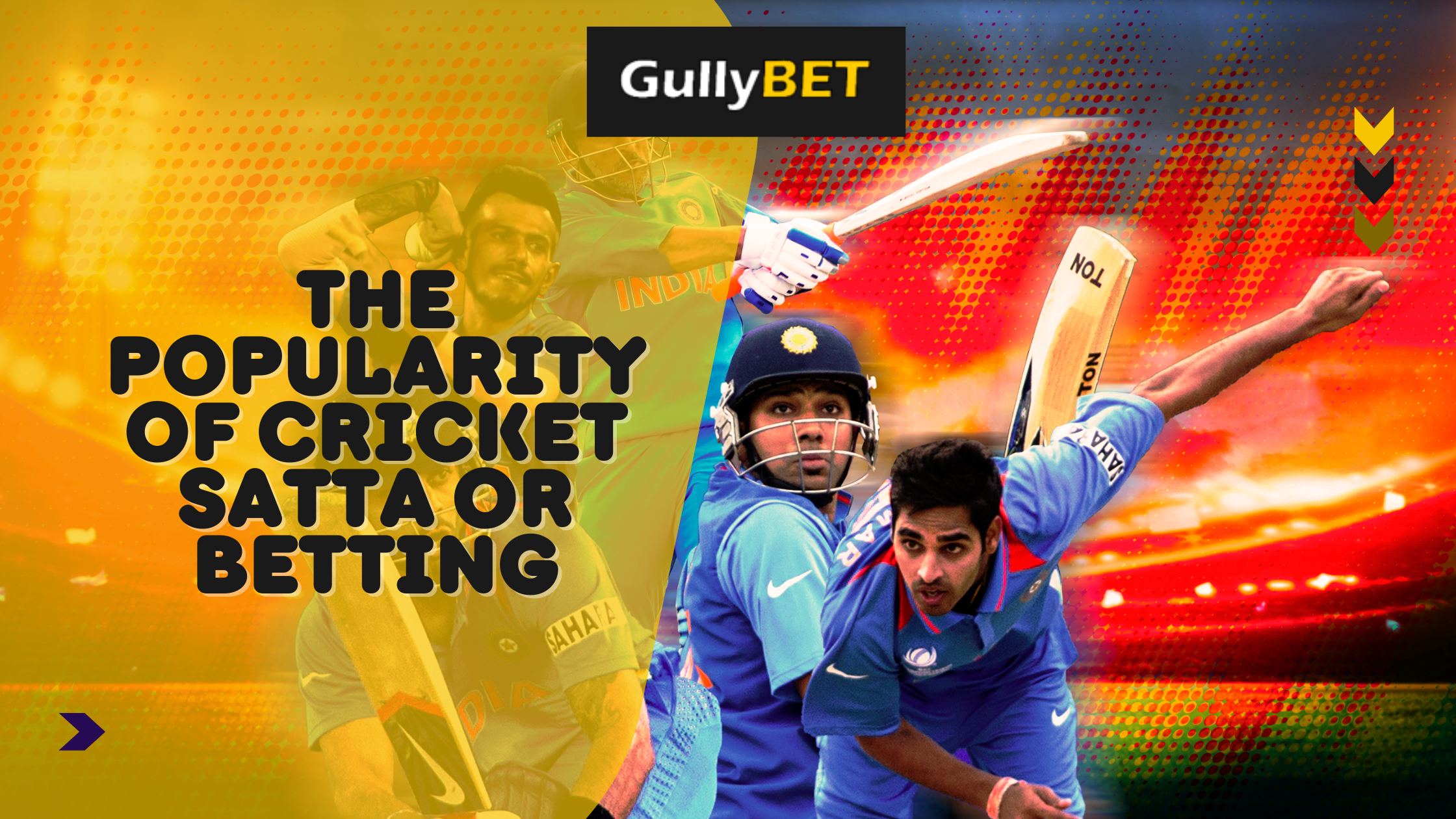 GullyBET Idea Behind the Popularity of Cricket Satta or Online Betting