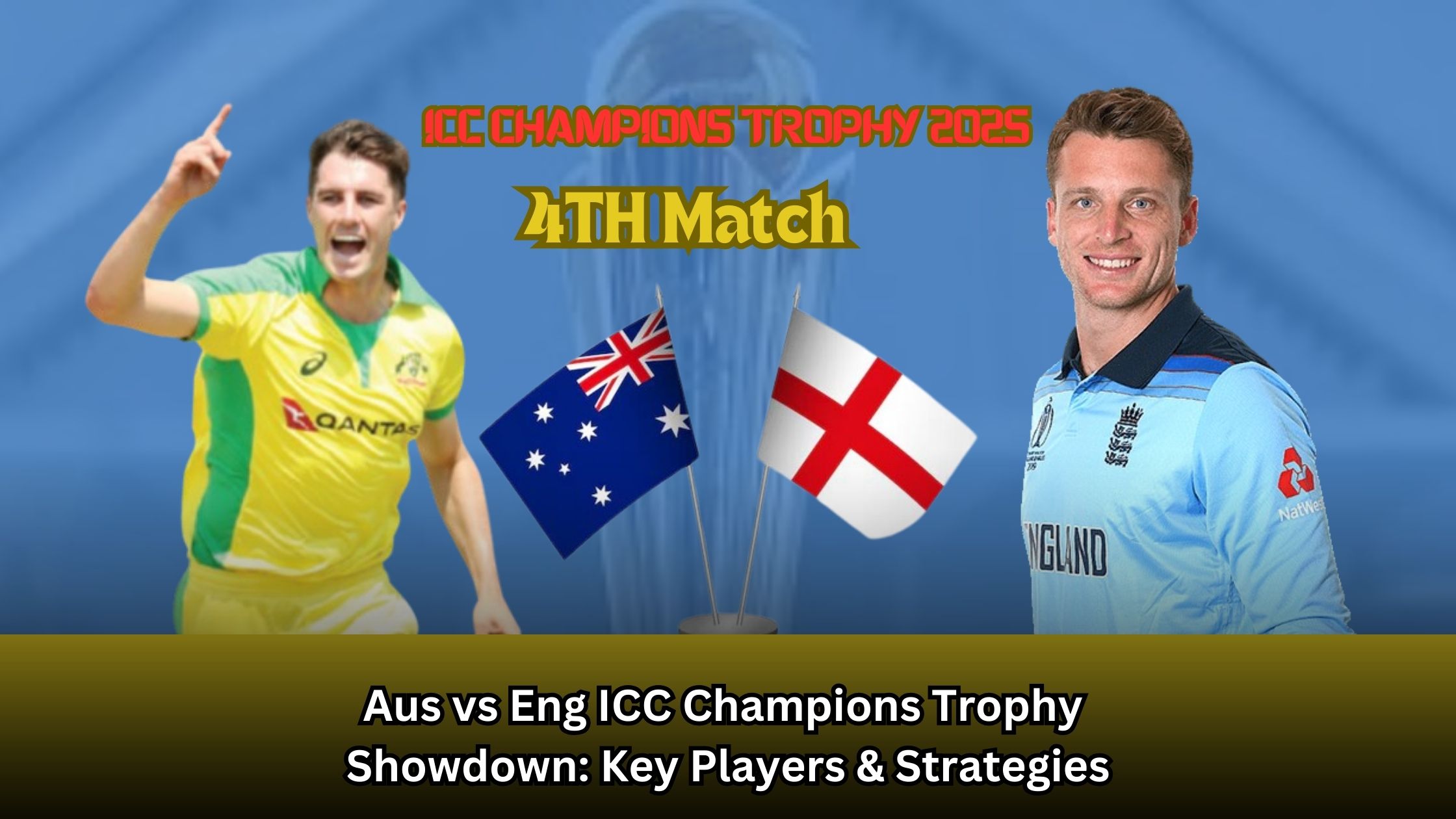 Aus vs Eng ICC Champions Trophy