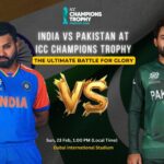 India vs Pakistan at ICC Champions Trophy